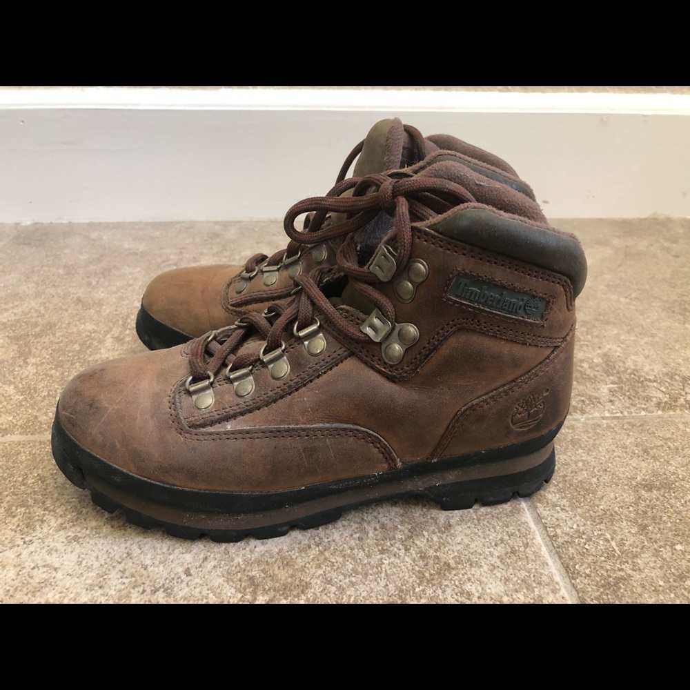 Women’s Timberland leather hiking boots size 7.5
